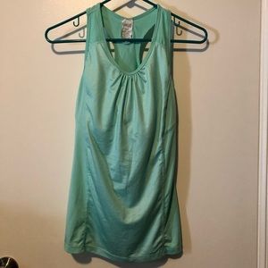 Danskin Now teal tank Sz M